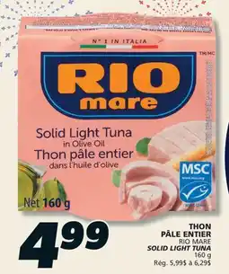 IGA RIO MARE SOLID LIGHT TUNA offer
