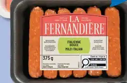 IGA LA FERNANDIÈRE FRESH SAUSAGES OR BREAKFAST SAUSAGES offer