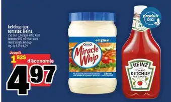 Super C Ketchup aux tomates Heinz offer
