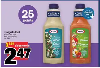 Super C vinaigrette Kraft offer