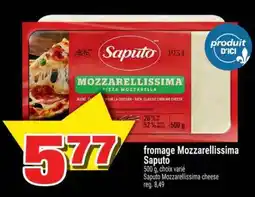 Super C fromage mozzarellissima Saputo offer