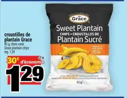 Super C croustilles de plantain Grace offer