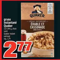 Super C GRUAU INSTANTANÉ QUAKER offer