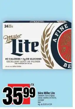 Super C bière Miller Lite offer