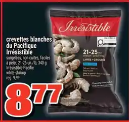 Super C CREVETTES BLANCHES DU PACIFIQUE IRRÉSISTIBLE offer
