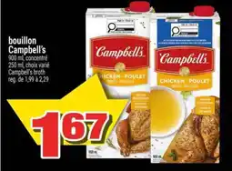 Super C BOUILLON CAMPBELL'S offer