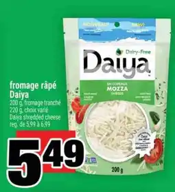 Super C fromage râpé Daiya offer