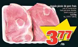 Super C ÉPAULE PICNIC DE PORC FRAIS offer