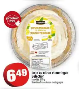 Super C TARTE AU CITRON ET MERINGUE SELECTION offer
