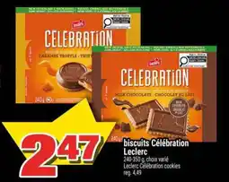 Super C BISCUITS CÉLÉBRATION LECLERC offer