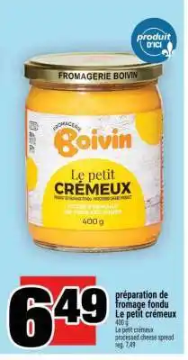 Super C préparation de fromage fondu Le petit crémeux offer