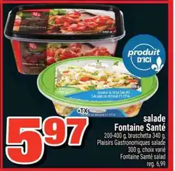Super C SALADE FONTAINE SANTÉ offer