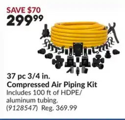 Princess Auto 37 pc 3/4 in. Compressed Air Piping Kit offer