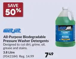 Princess Auto All-Purpose Biodegradable Pressure Washer Detergents offer