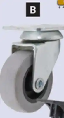 Princess Auto 2 in. Thermoplastic Rubber Casters offer