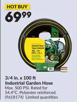 Princess Auto 3/4 in. x 100 Industrial Garden Hose offer