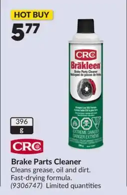 Princess Auto Brake Parts Cleaner offer