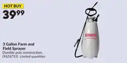 Princess Auto 3 Gallon Farm and Field Sprayer offer