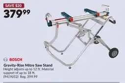 Princess Auto Gravity-Rise Mitre Saw Stand offer