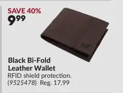 Princess Auto Black Bi-Fold Leather Wallet offer