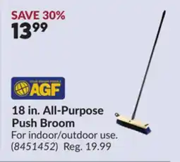 Princess Auto 18 in. All-Purpose Push Broom offer