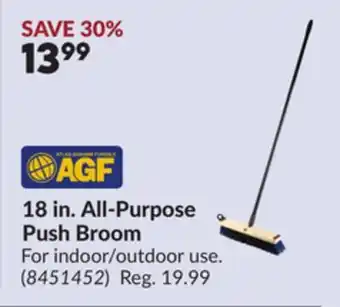Princess Auto 18 in. All-Purpose Push Broom offer