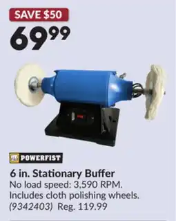 Princess Auto 6 in. Stationary Buffer offer