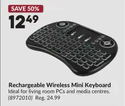 Princess Auto Rechargeable Wireless Mini Keyboard offer