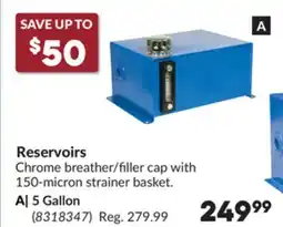 Princess Auto Reservoirs, 5 Gallon offer