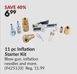 Princess Auto 11 pc Inflation Starter Kit offer