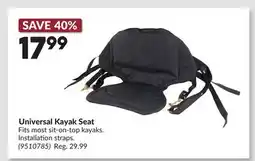 Princess Auto Universal Kayak Seat offer