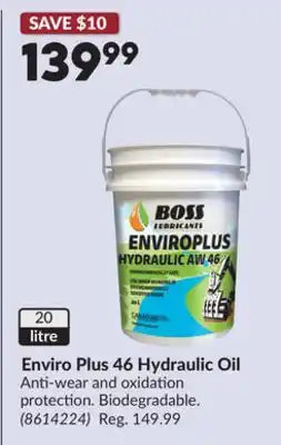 Princess Auto Enviro Plus 46 Hydraulic Oil offer