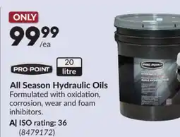 Princess Auto All Season Hydraulic Oils, ISO rating: 36 offer