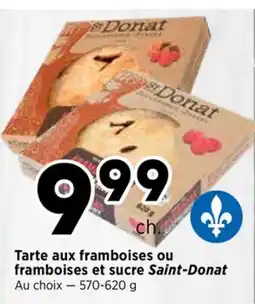 Val-Mont Tarte aux framboises ou framboises et sucre Saint-Donat offer