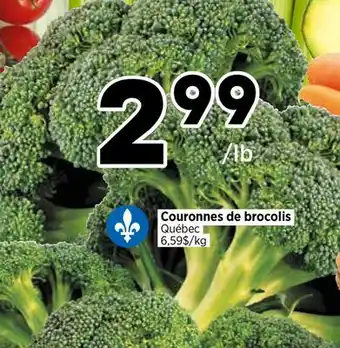 Val-Mont Couronnes de brocolis offer