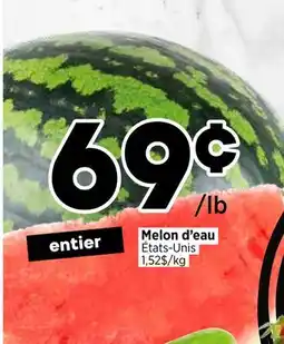 Val-Mont Melon d'eau offer