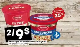 Val-Mont Fromages feta ou bocconcini Saputo offer