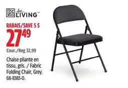 Canadian Tire For Living Fabric Folding Chair, Grey offer