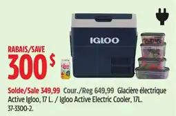 Canadian Tire Igloo Active Electric Cooler, 17L offer