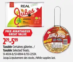 Canadian Tire Taxable Selected Treats offer