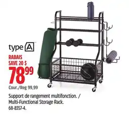 Canadian Tire Multi-Functional Storage Rack offer