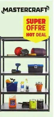Canadian Tire Étagère en métal et bois à 5 tablettes offer