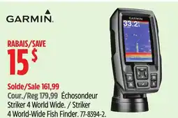 Canadian Tire Striker 4 World-Wide Fish Finder offer