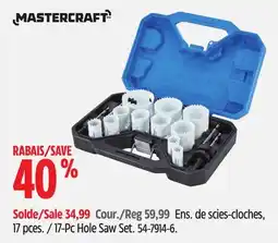 Canadian Tire 17-Pc Hole Saw Set offer