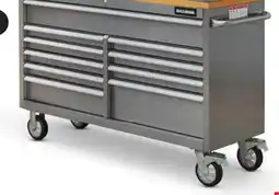 Canadian Tire 56˝ 10-Drawer Cabinet with Butcher-Block Top offer