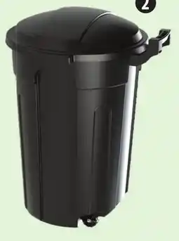 Canadian Tire Mastercraft Wheeled Garbage Can with Lid offer