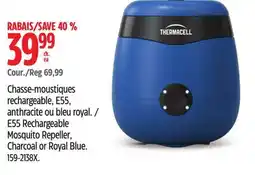 Canadian Tire E55 Rechargeable Mosquito Repeller offer