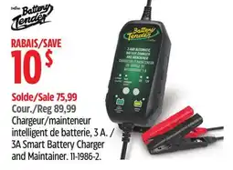 Canadian Tire 3A Smart Battery Charger and Maintainer offer