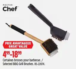 Canadian Tire Selected BBQ Grill Brushes offer