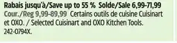 Canadian Tire OXO Kitchen Tools offer
